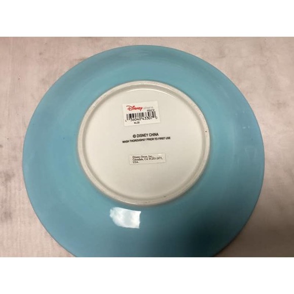 ADORABLE!! Vintage Disney Store Mickey Ceramic Dessert Plates set of 9 - Picture 3 of 7